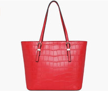 Load image into Gallery viewer, Purses and Handbags Crocodile Pattern Hobo Bags for Women Tote Bag Top-Handle Pu Leather Shoulder Bags for Women