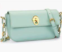Load image into Gallery viewer, Vegan Leather Small Crossbody Bag for Women Fashion Shoulder Handbag Classic Clutch