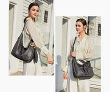 Load image into Gallery viewer, Hobo Bags for Women Leather Purses and Handbags Shoulder Bags Large Crossbody Bags 2pcs Purse Set