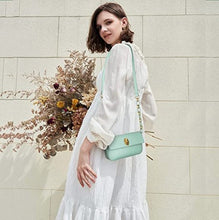 Load image into Gallery viewer, Vegan Leather Small Crossbody Bag for Women Fashion Shoulder Handbag Classic Clutch
