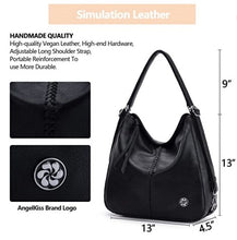 Load image into Gallery viewer, Women Handbag Female Quality PU Leather Bags Handbags Ladies Solid Colo Shoulder Bag Office Ladies Hobos Bag Totes