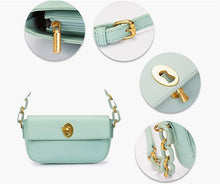Load image into Gallery viewer, Vegan Leather Small Crossbody Bag for Women Fashion Shoulder Handbag Classic Clutch