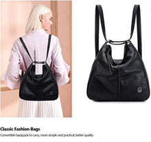 Load image into Gallery viewer, Women Handbag Female Quality PU Leather Bags Handbags Ladies Solid Colo Shoulder Bag Office Ladies Hobos Bag Totes