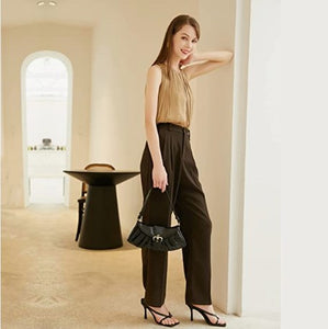 Quilted Purse for Wome Mini Soft Shoulder Bag Trendy Ruched Handbag Cute Clutch Hobo Bag MWC-093
