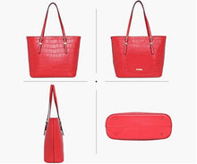 Load image into Gallery viewer, Purses and Handbags Crocodile Pattern Hobo Bags for Women Tote Bag Top-Handle Pu Leather Shoulder Bags for Women
