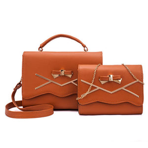 New PU Retro Two-Piece Bag